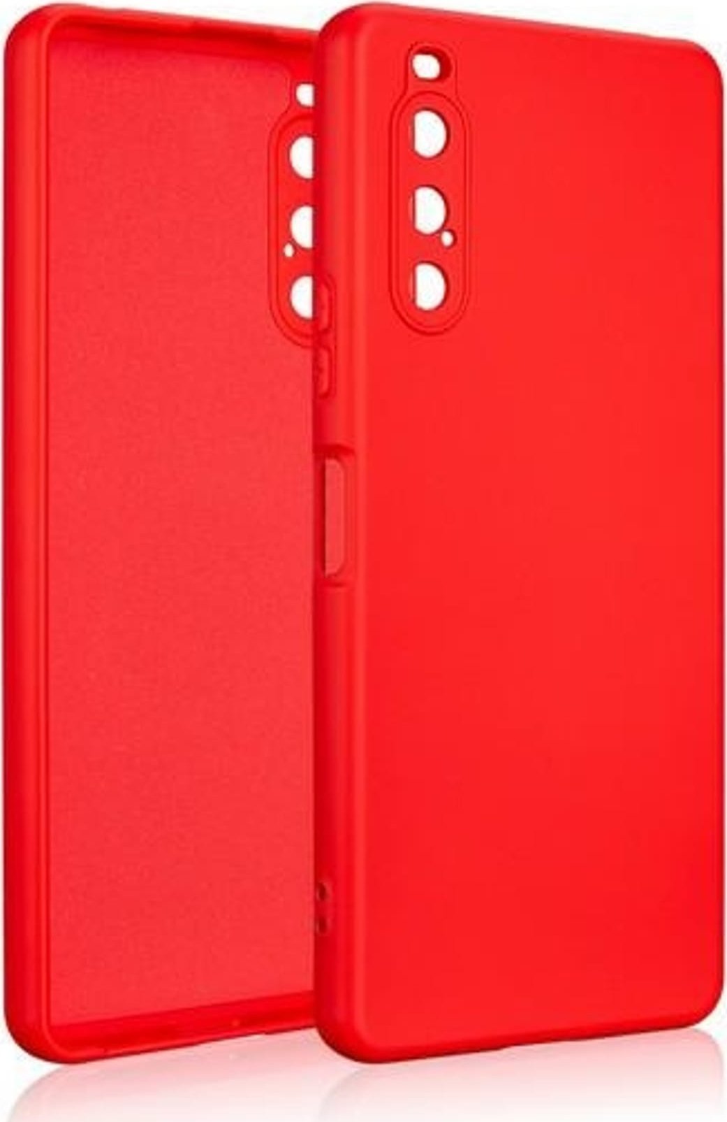 Beline Beline Etui Silicone Sony Xperia 10 V czerwony/red