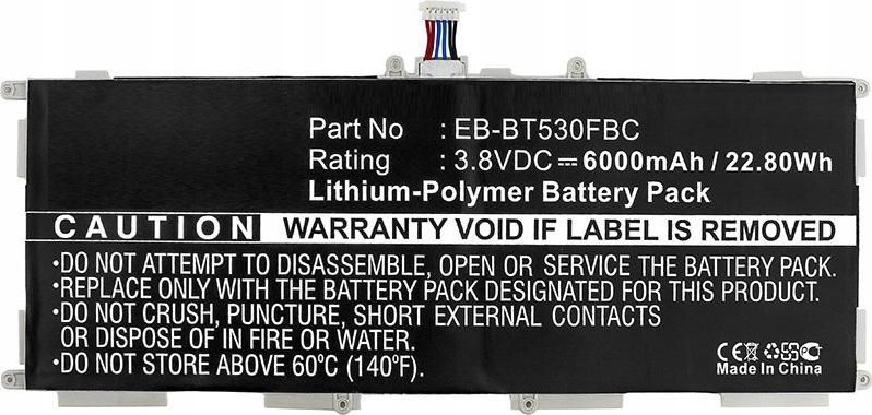 Bateria CoreParts Battery 26Wh Li-ion 3.8V