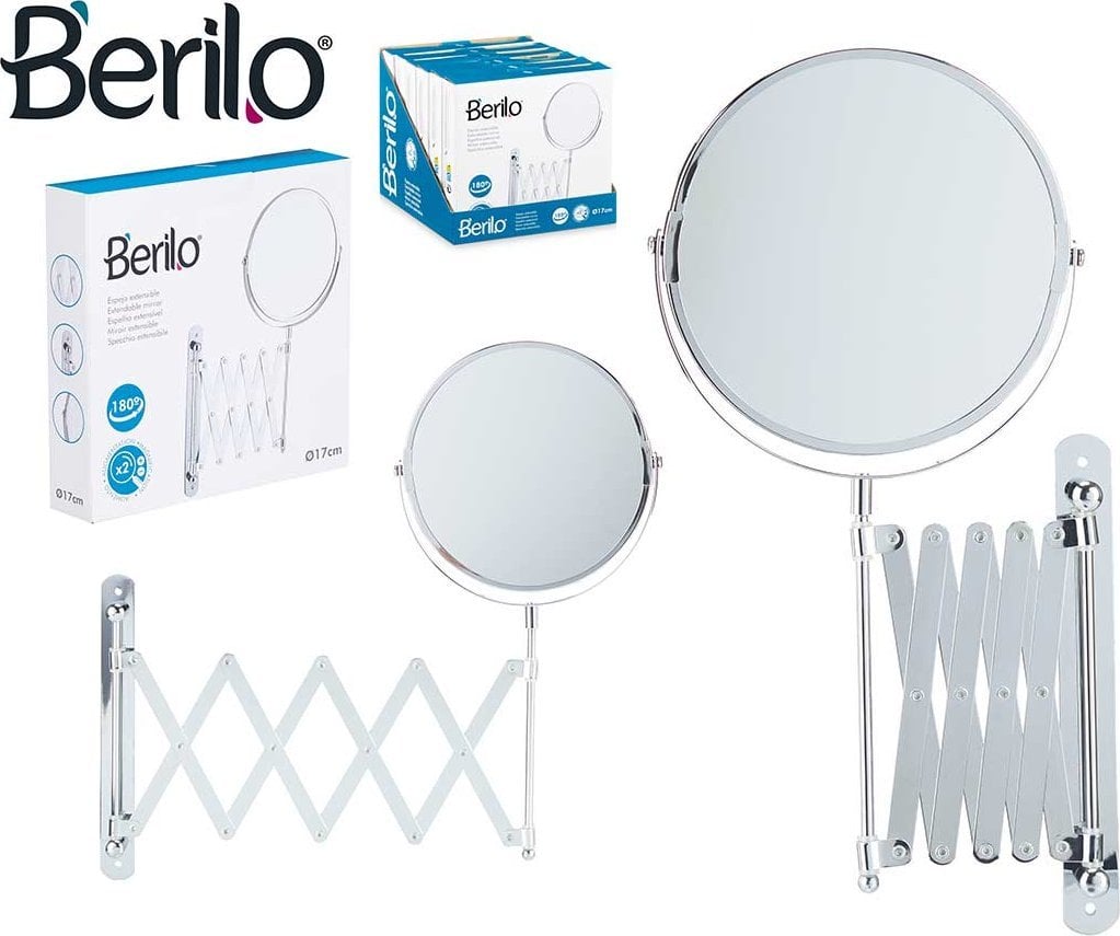 Lustro Berilo Lustro na wysięgniku BENNA, Ø 17 cm