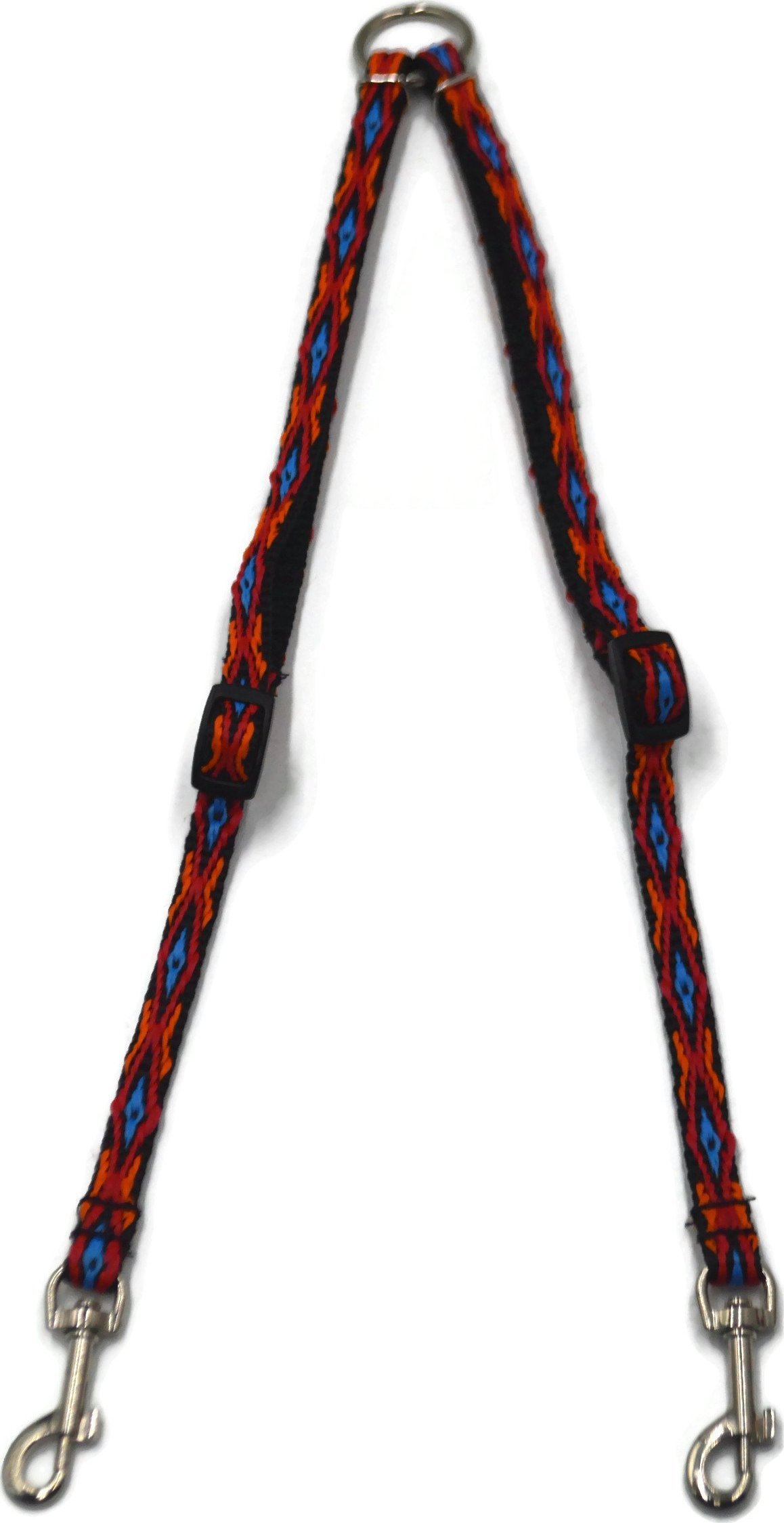 Alizoo Dwójnik smyczy dla psa, kota , rozdzielacz smyczy 10mm/40-60cm - ALIZOO