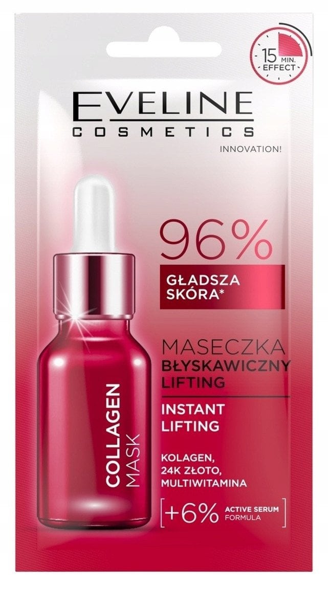 EVELINE_Collagen Mask maseczka do twarzy w płachcie 8ml