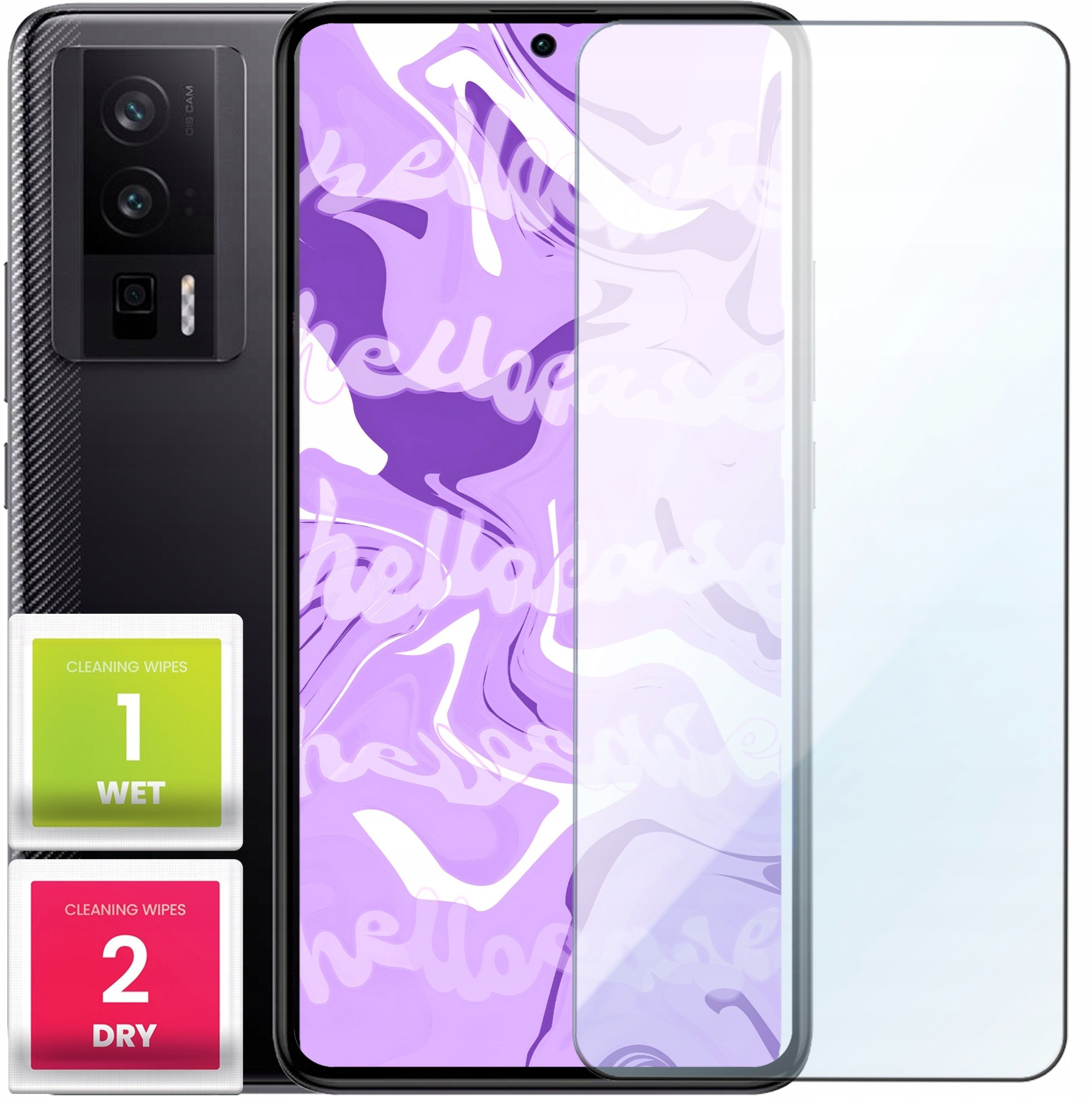 Szkło Hartowane do Xiaomi Poco F5 Pro (szybka 9H, płaskie 2.5D, ochronne)