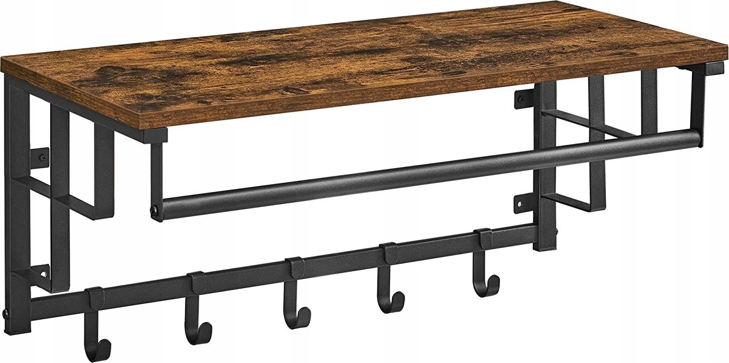 Gotel M17 PÓŁKA WISZĄCA WIESZAK NA UBRANIA