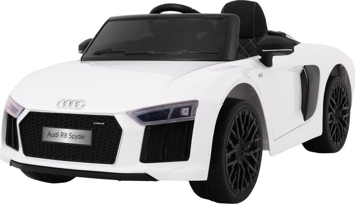 Pojazd na akumulator AUDI R8 Spyder RS EVA 2.4G Biały