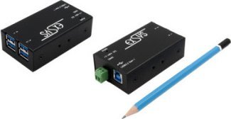 Exsys EXSYS EX-1181HMS 4 portowy HUB USB 3.2 Gen1 z ochroną przeciwprzepięciową 15KV ESD