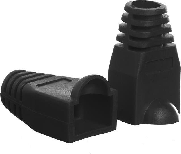 NetRack osłonka na wtyk RJ45 8p czarna (100 szt) (105-84)