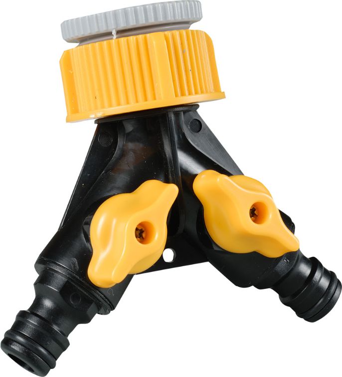 Greenmill Rozdzielacz podwójny na kran 1"-34" (GB1682C)