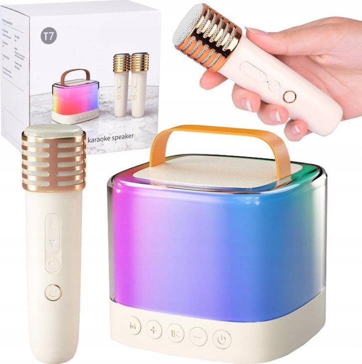 Mikrofony z głośnikiem bezprzewodowy + bluetooth + 2 mikrofony IN0178