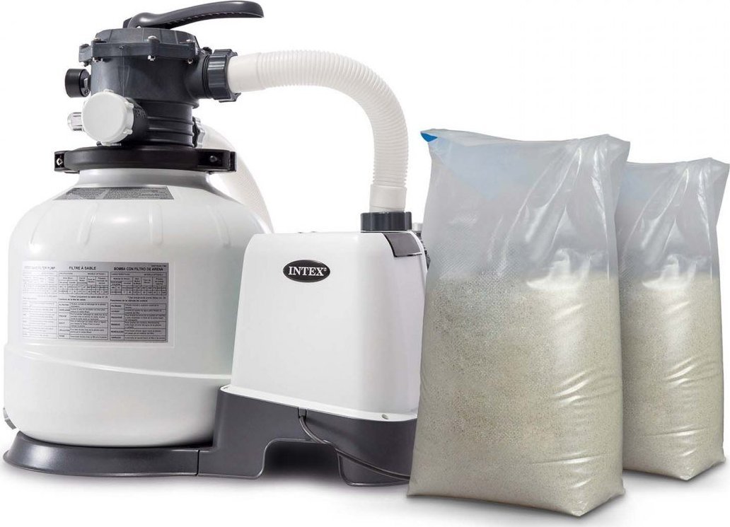 Intex Pompa filtrująca piaskowa 10500 l/h INTEX 26648 + 50 kg piasku