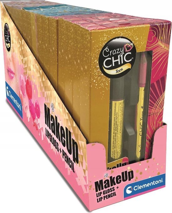 Clementoni Clementoni Crazy chic. Błyszczyk i konturówka 18850 p36 mix cena za 1 szt