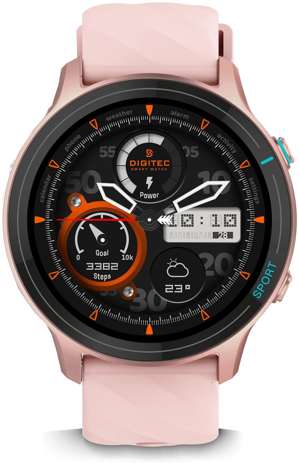 Smartwatch Valdus VS07 z funkcją rozmów, monitor tętna, IP68 Menu PL