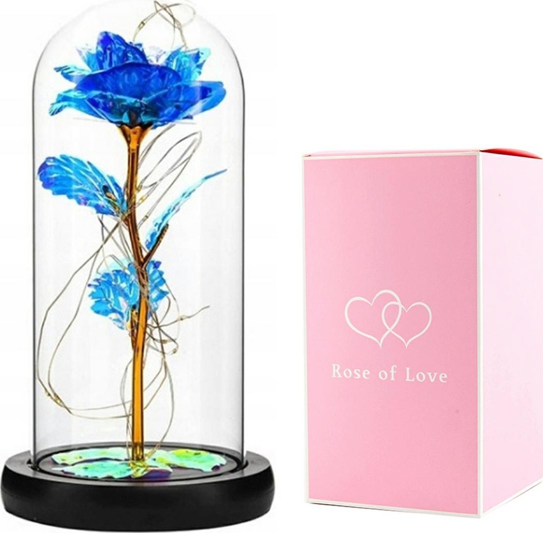 ATL AG776B Wieczna róża w szkle led blue