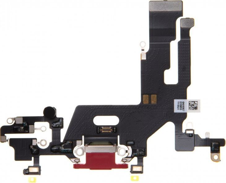 GŁOŚNIK FLEX CABLE ZŁĄCZE ŁADOWANIA IPHONE 11 CZERWONY standard