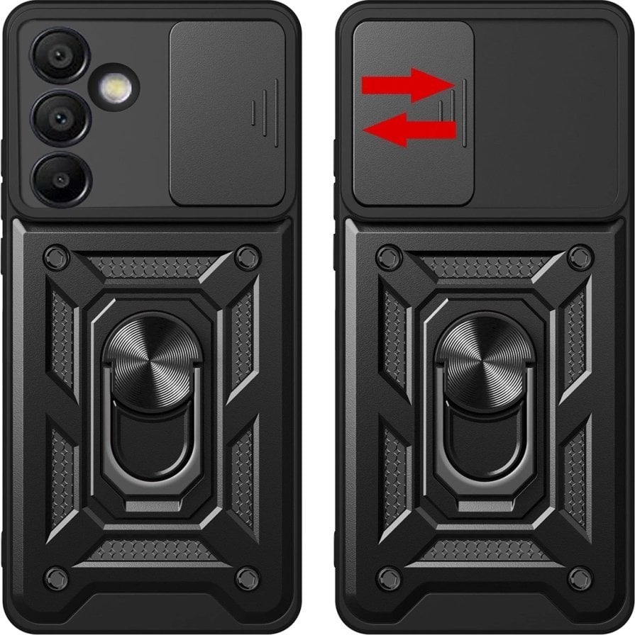 Hybrid Armor Camshield Samsung Galaxy A56 Black