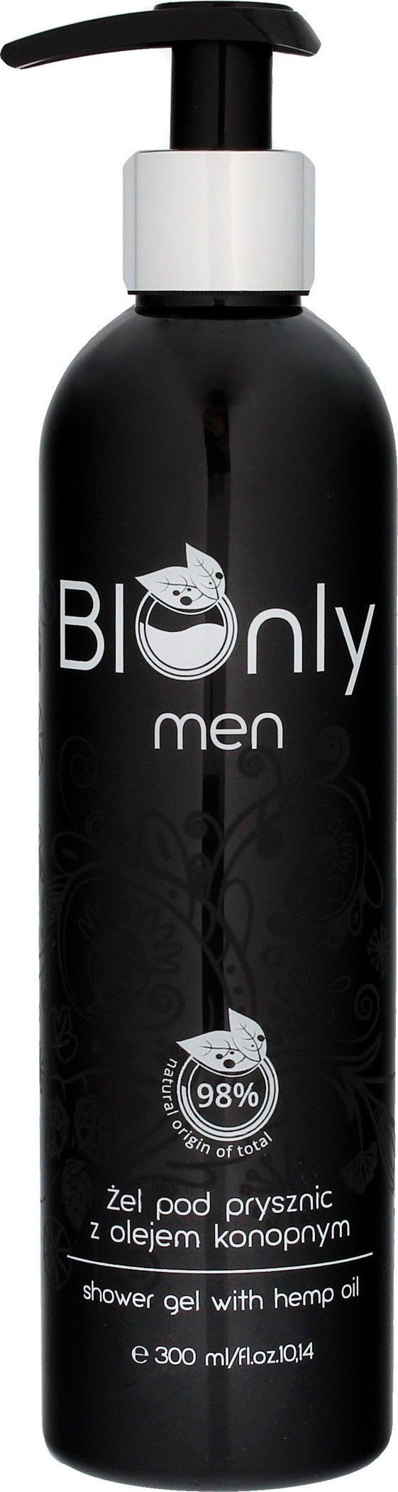 BIOnly BIOnly Men Żel pod prysznic z olejem konopnym 300ml