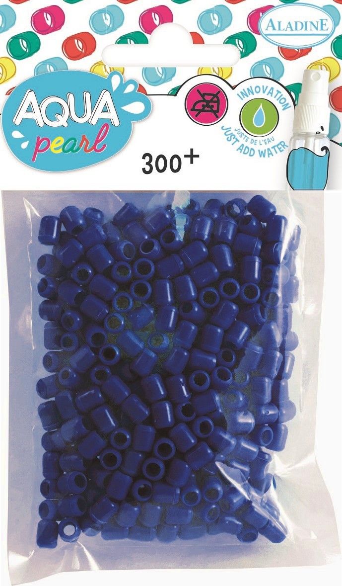 Aladine Koraliki Aqua pearl 300 szt. Granatowe