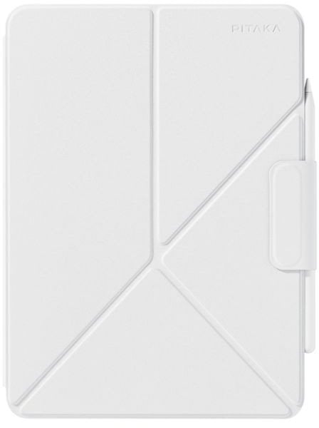 Pitaka MagEZ Folio 2 case, white - iPad 11'' A16 2025, iPad 10.9'' A14 2022