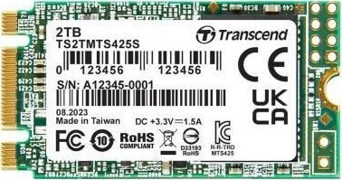 Dysk SSD Transcend 425S 2TB M.2 2242 SATA III (TS2TMTS425S)