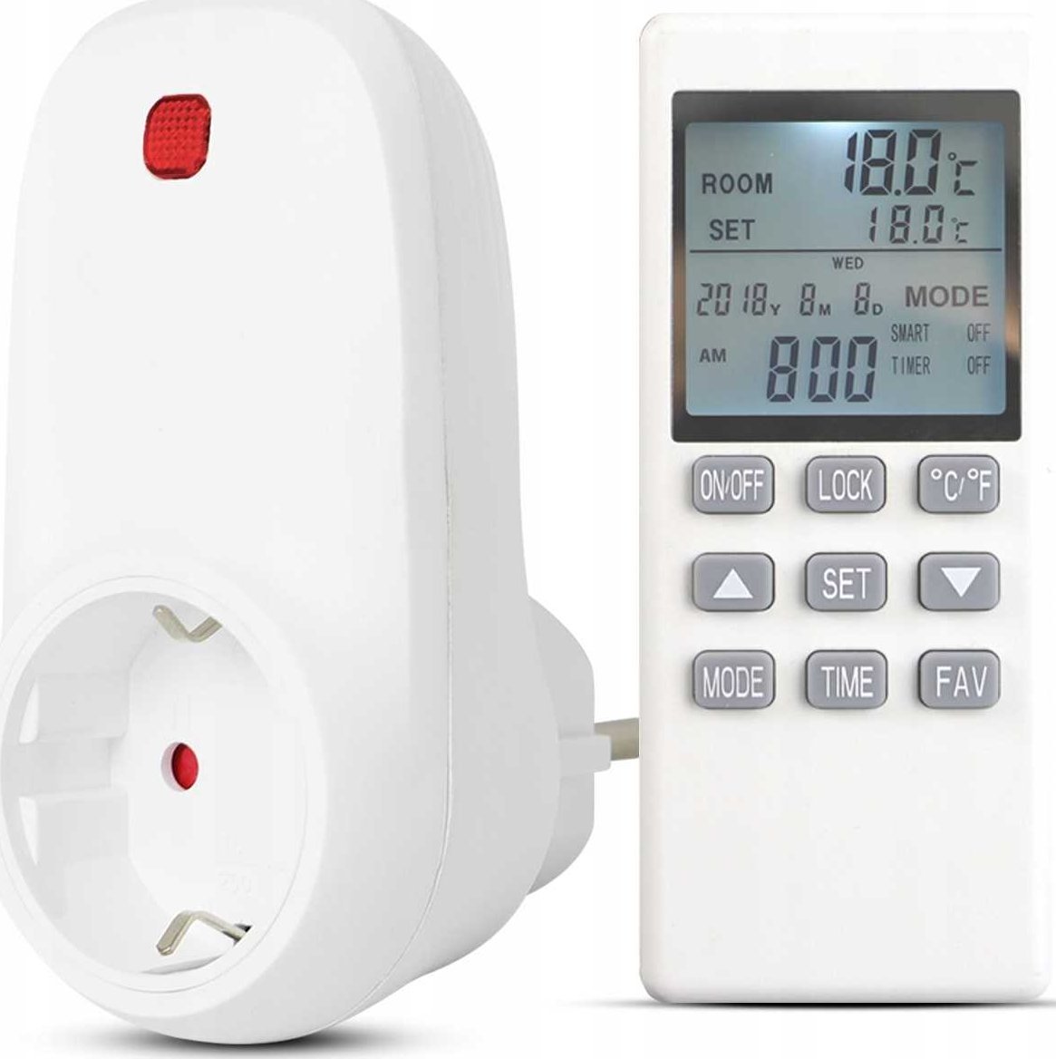 Cronos Zewnętrzny termostat z pilotem WJ2O do paneli IR CRONOS