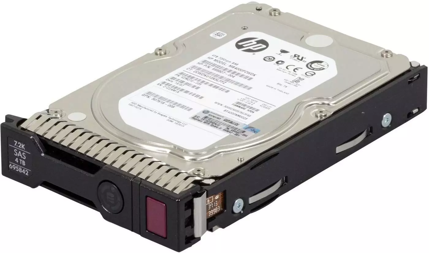 HPE 4Tb 7.2K rpm SAS, RP000830568