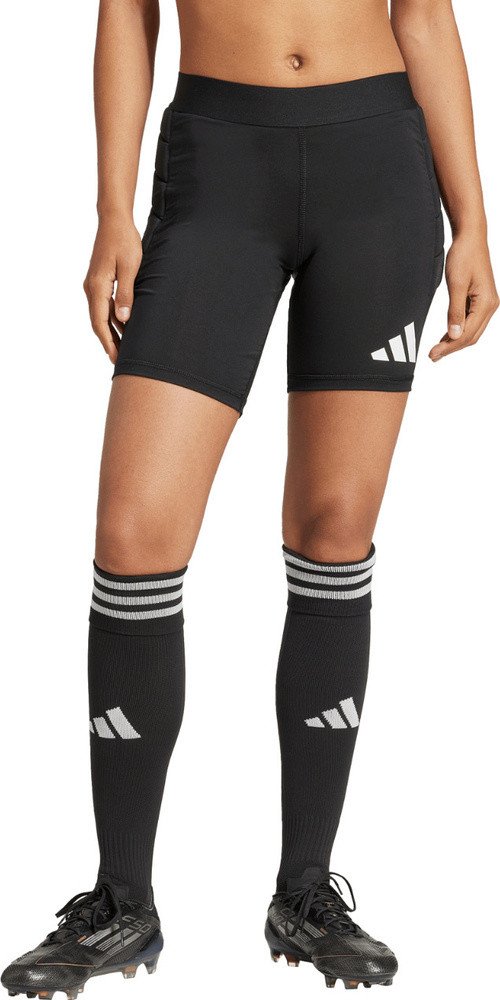 Spodenki bramkarskie damskie adidas Squadra 25 Padded czarne JJ1943 2XS