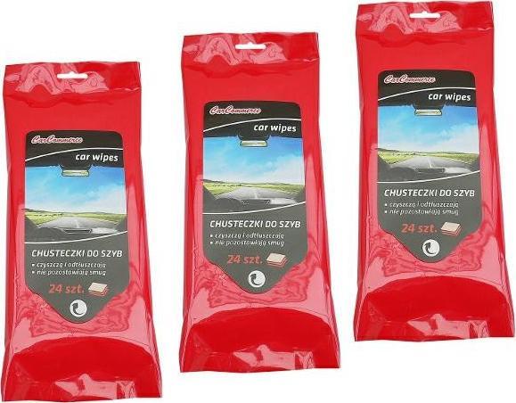 Carcommerce CHUSTECZKI DO SZYB -24szt.