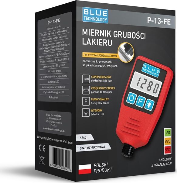 Miernik grubości lakieru P-13-FE