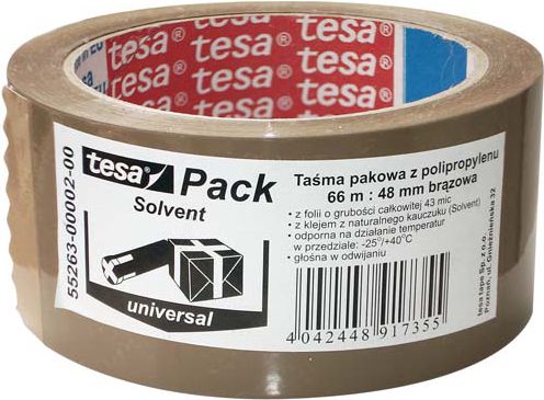Tesa taśma pakowa solvent 48mm/66m (55263-00002-00 TS)