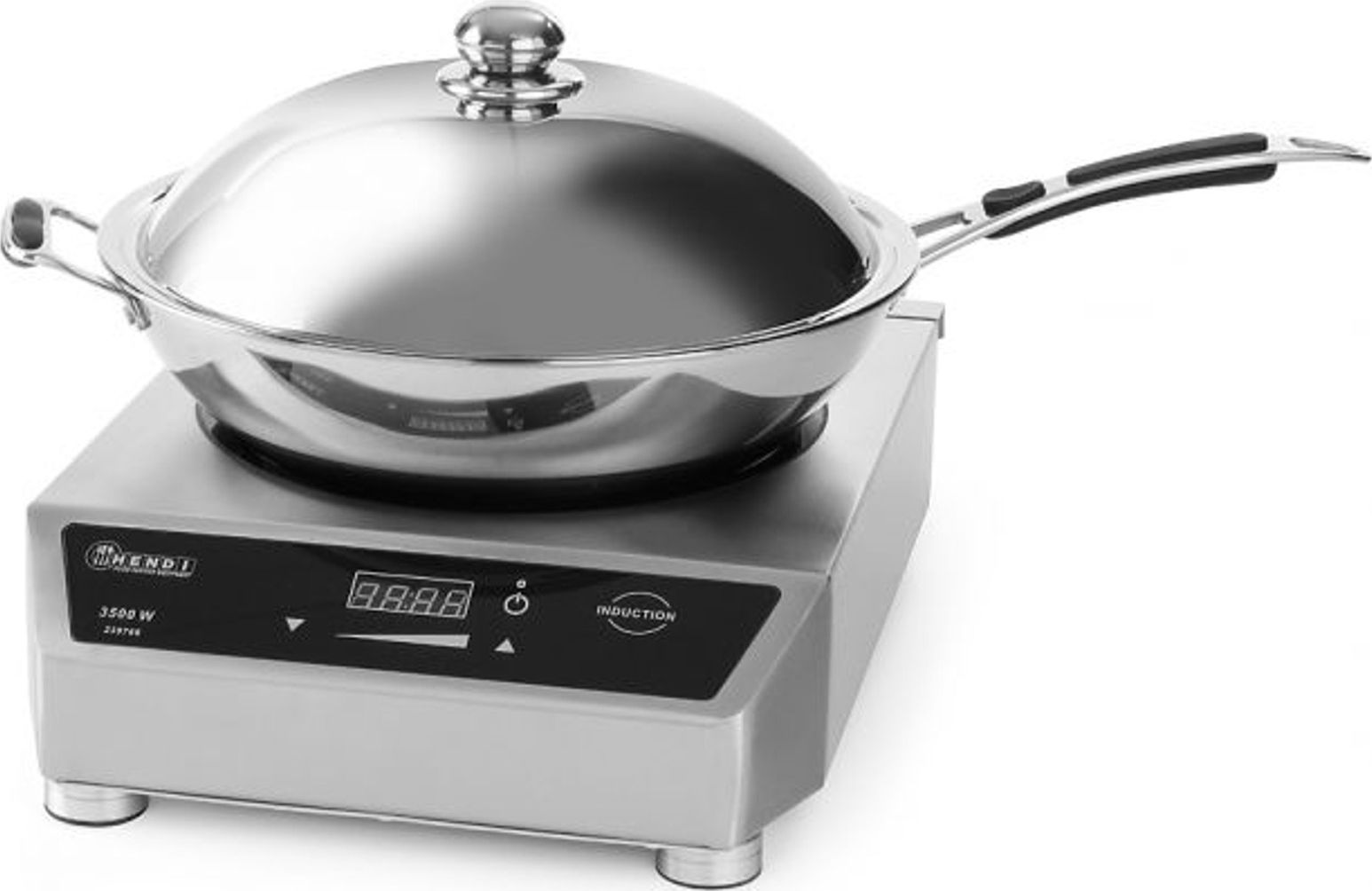 Patelnia Hendi Wok indukcyjny 3100W z patelnią indukcyjną Profi Line - Hendi 239681 Wok indukcyjny 3100W z patelnią indukcyjną Profi Line - Hendi 2396