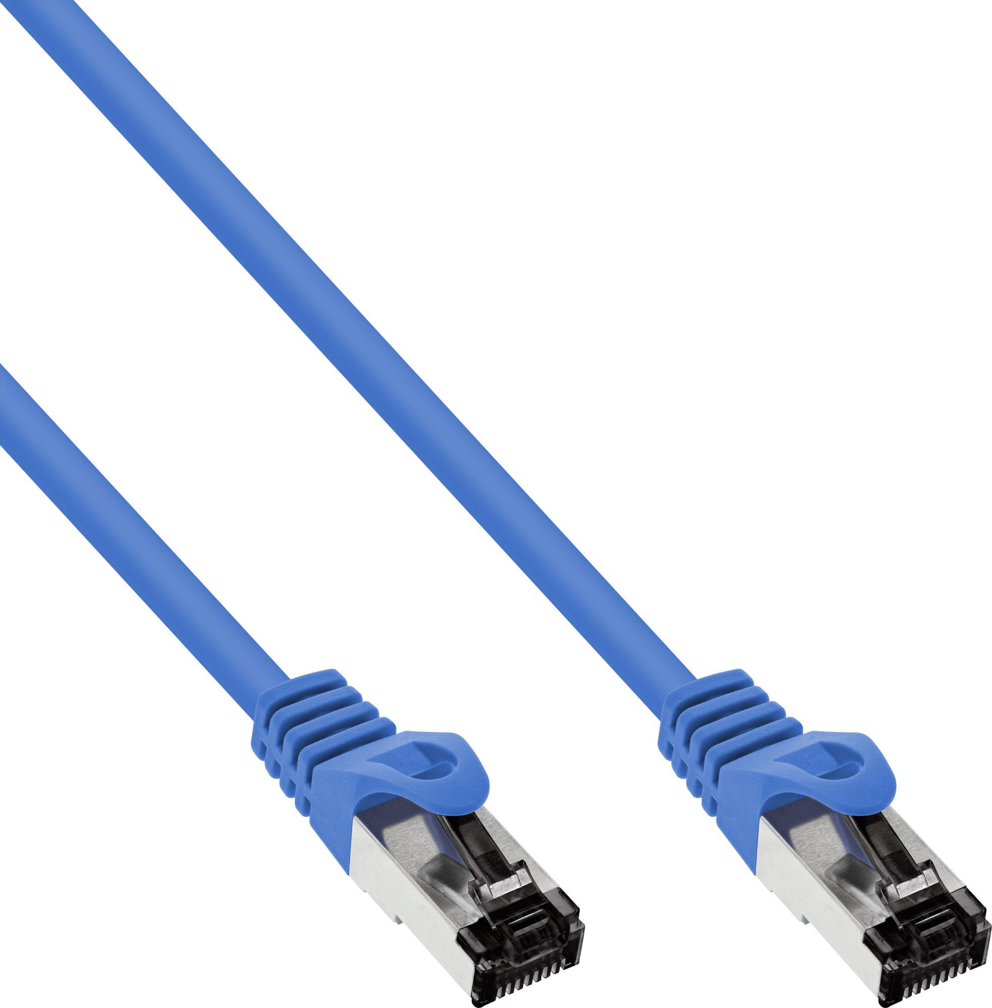 InLine InLine® Patch Cable S/FTP PiMF Cat.8.1 halogen free 2000MHz blue 1m