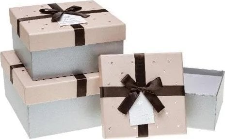 Teka Pudełko prezentowe PUG-20P19-KW 3szt ROZETTE