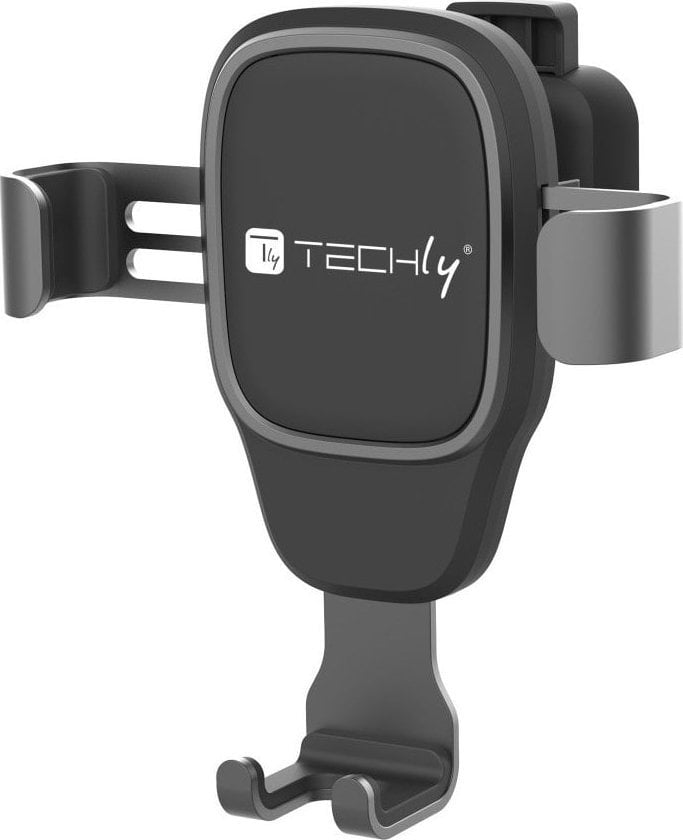 Techly Uchwyt samochodowy Techly grawitacyjny do telefonu, kratka / deska