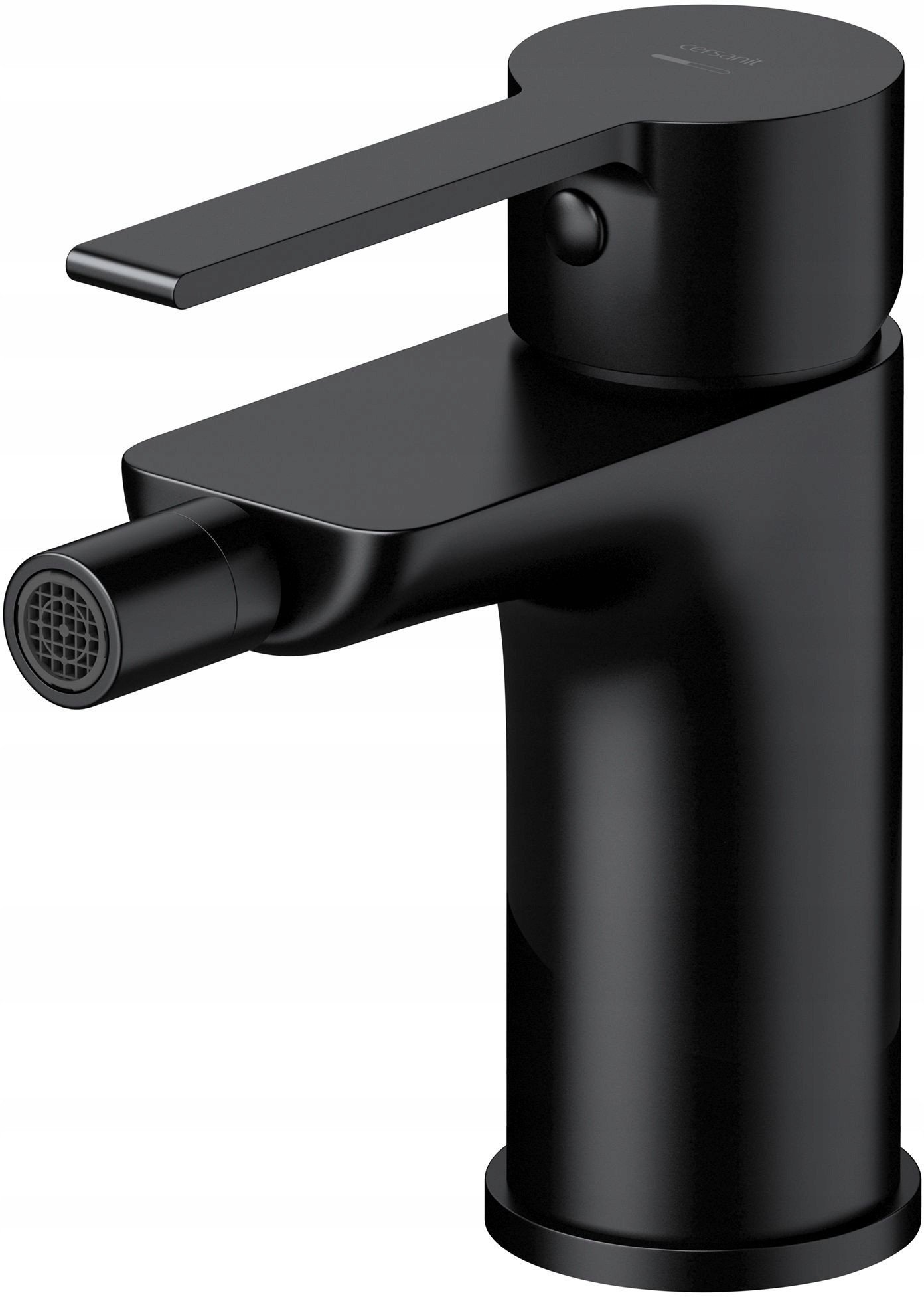 Bateria bidetowa Cersanit (baterie bidetowe) Bateria bidetowa sztorcowa VIRGO czarna (S951-573)