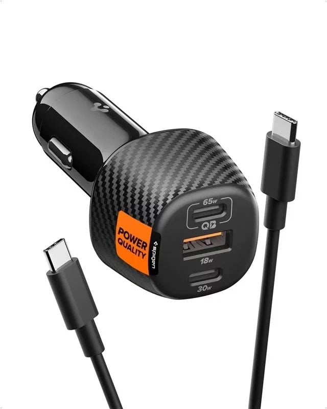 Spigen Essential 113W Car Charger EV1133, black
