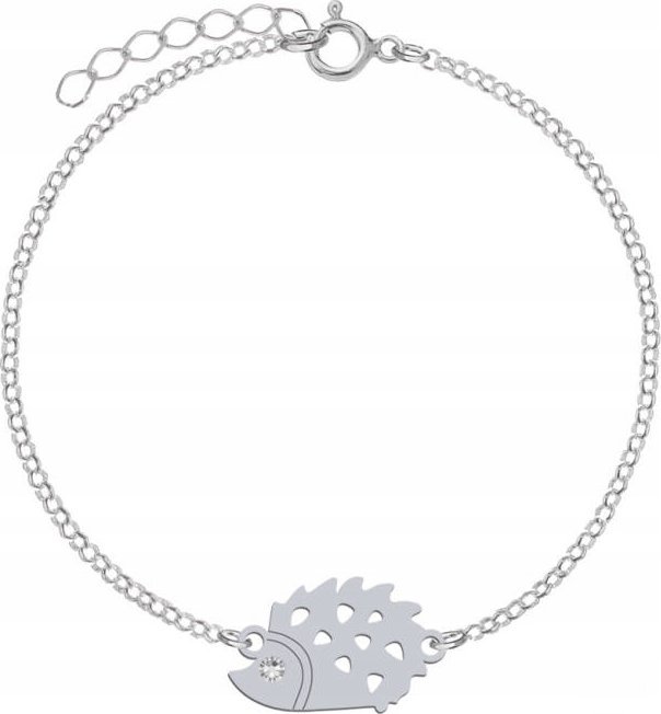 Radziszewska Jewellery Bransoletka Srebrna Jeż Ankier 925 Prezent Biżuteria DEDYKACJA GRATIS