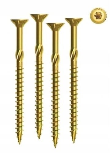 Koelner/Rawlplug Wkręt konstrukcyjny do drewna 3x40 łeb stożkowy napęd typu TX - 0.5ts