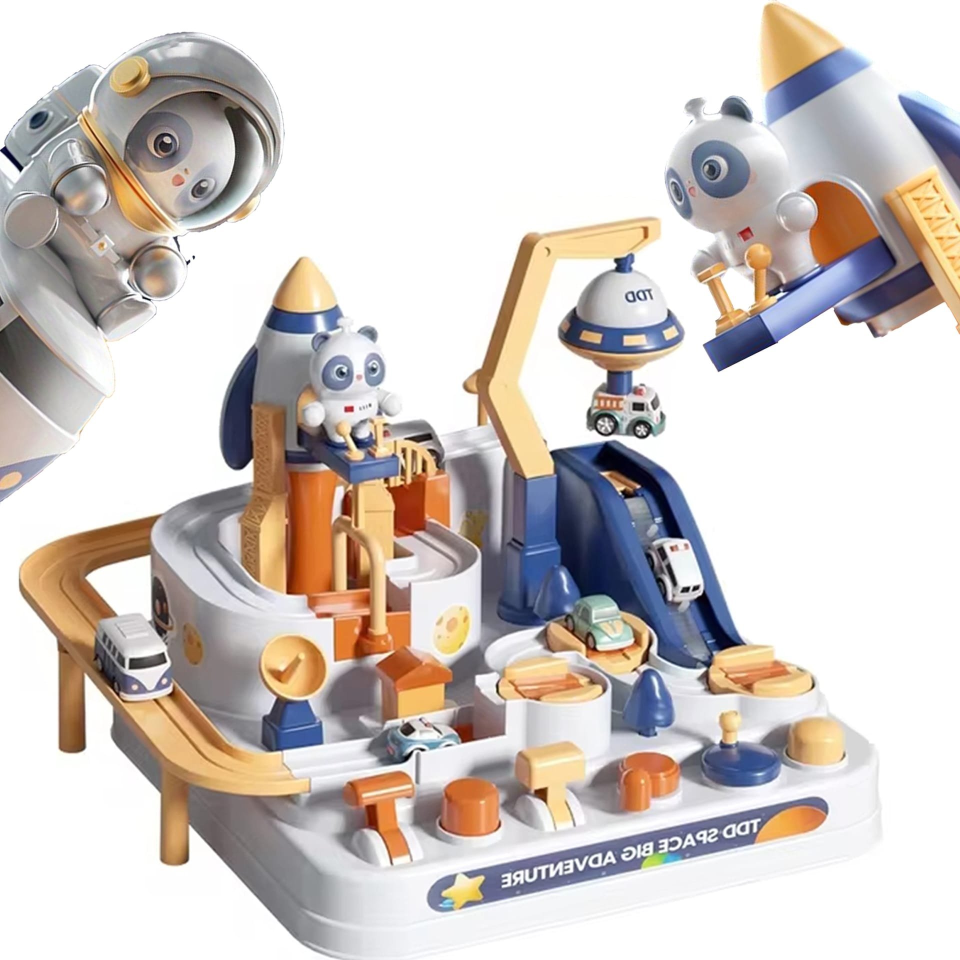 Woopie WOOPIE Interaktywny Tor Samochodowy "Kosmiczna Przygoda Pandy"