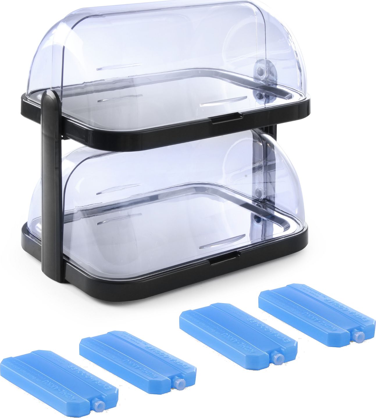 Hendi Witrynka do ekspozycji potraw chłodzona wkładami 44x32x44cm - Hendi 871812 Witrynka do ekspozycji potraw chłodzona wkładami 44x32x44cm - Hendi 8