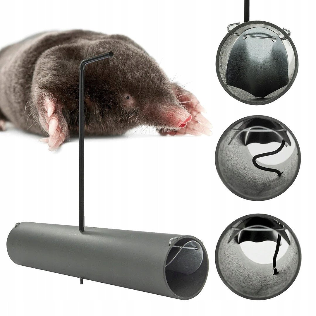 OO82 PUŁAPKA NA KRETY NORNICE Z SYGNALIZATOREM ŁAPKA