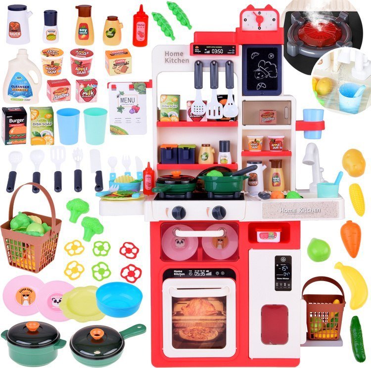 Jokomisiada Interaktywna Kuchnia światło + dźwięk + para wodna + woda w kranie ZA5326