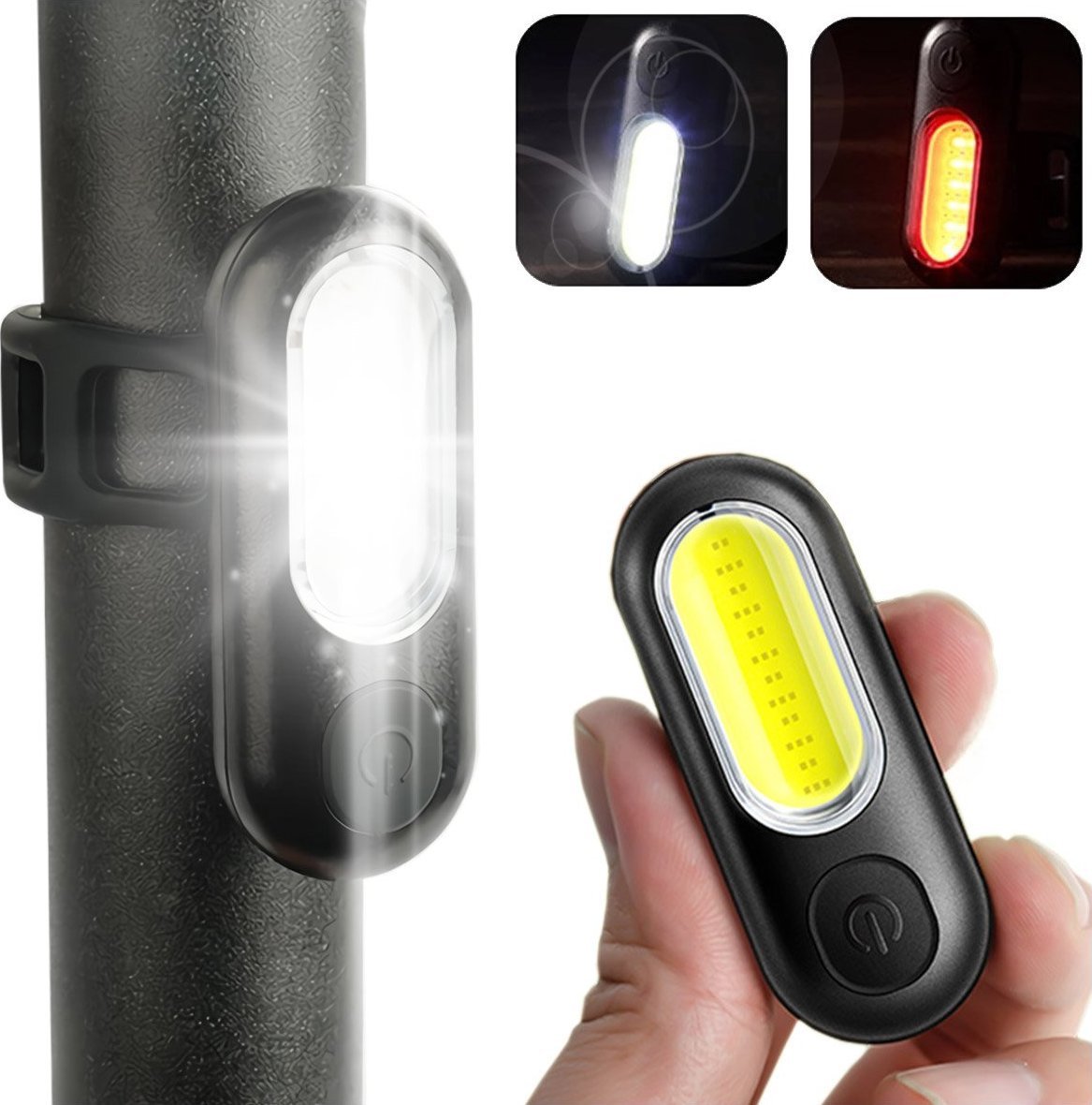 Heckermann Lampka rowerowa Heckermann HD-107