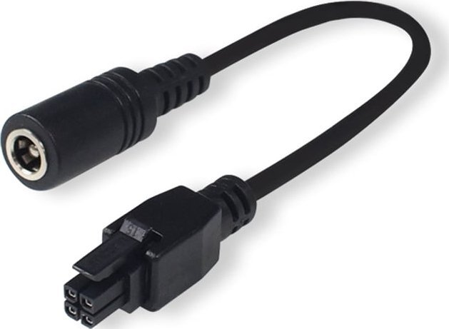 Teltonika 4 pin - DC, 0.1m, Czarny (PR2PD01B)