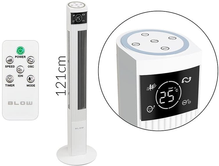 Wentylator Powermat kolumnowy 90W