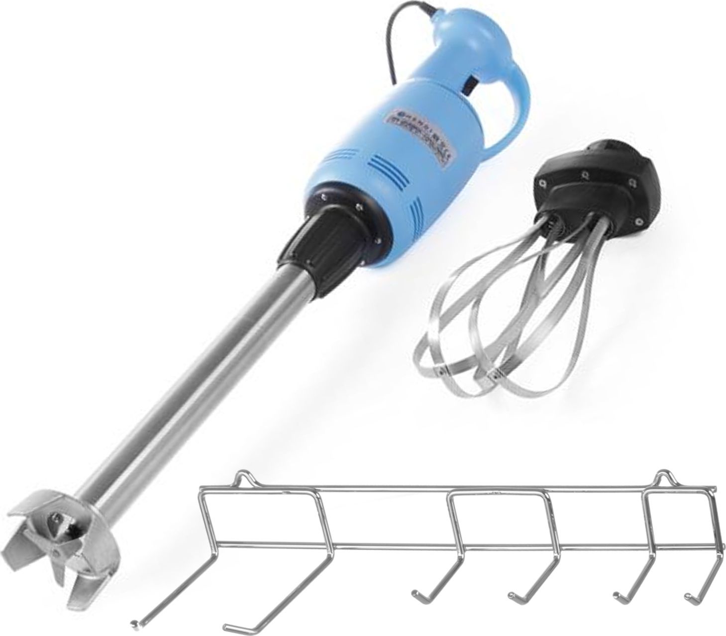 Hendi 2w1 Blender mikser ręczny ZESTAW + trzepaczka rózga + wieszak 400W - Hendi 224014 2w1 Blender mikser ręczny ZESTAW + trzepaczka rózga + wieszak