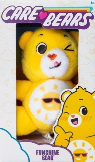 PLUSZAK TROSKLIWE MISIE 35CM ZOLTE SER PUDELKO 6