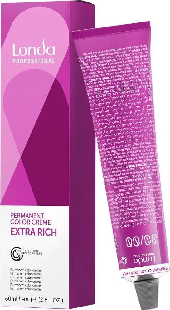 Londa Permanent Color Creme permanentna farba do włosów 4/71 60 ml