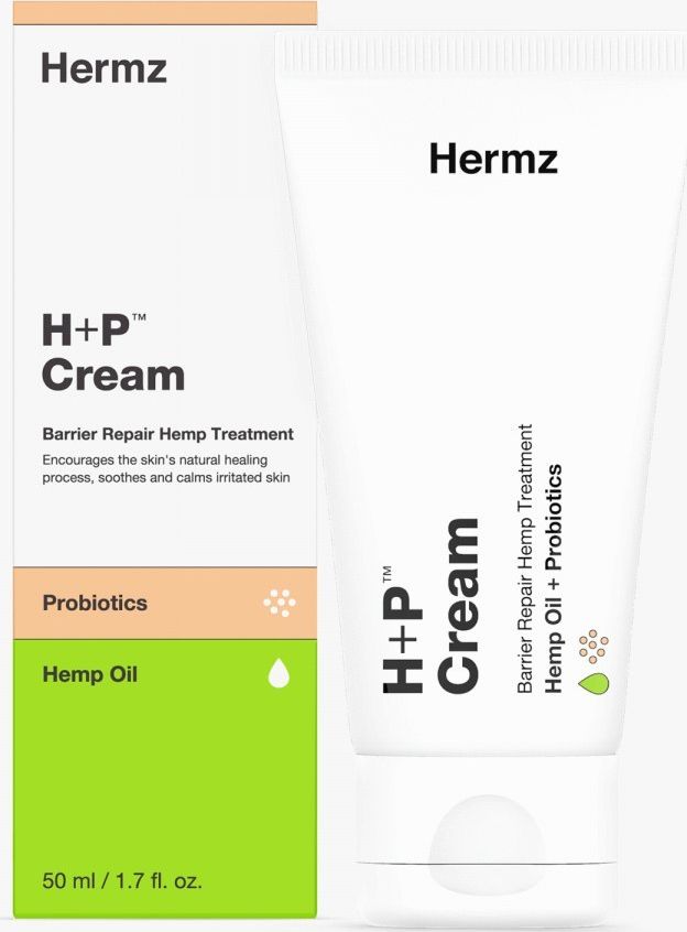 Hermz Krem Z Serii H+p Z Dodatkiem Oleju Konopnego Oraz Oleju Z Nasion Czarnuszki
