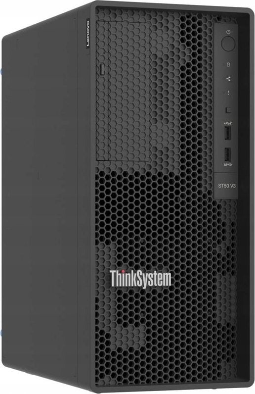 LENOVO ISG ST50 V3 Xeon E-2414 4C 26GHz 8MB Cache/55W SW RAID 2x960GB Micron 5400 Pro SSD 1x16GB 500W 94 No DVD 3 year