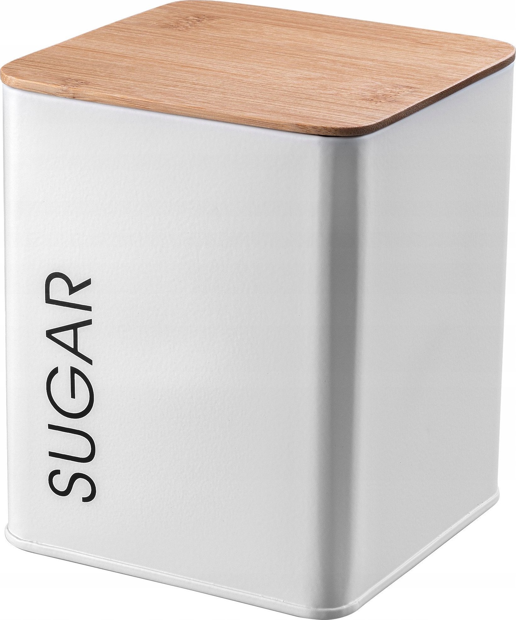 Kadax Pojemnik Z Pokrywką Kwadratowy Biały Na Cukier