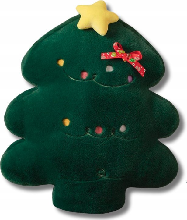 Poduszka choinka świąteczna maskotka dekoracja na święta pluszak prezent
